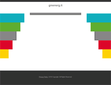 Tablet Screenshot of greenerg.it